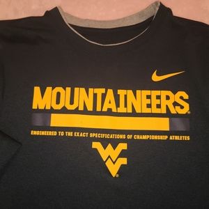 West Virginia mountaineers long sleeve nike tee